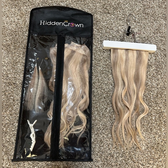 Hidden crown Hair Hidden Crown Extensions Poshmark